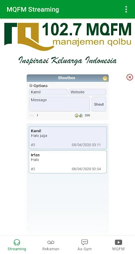 MQFM (Manajemen Qalbu FM) screenshot 4