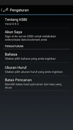 Kamus Bahasa Indonesia KBBI screenshot 3