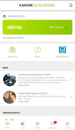 Panel Home