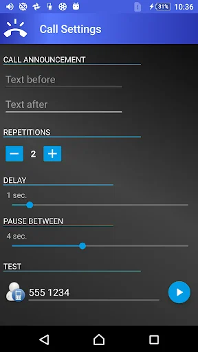 Speak Who is Calling screenshot 2