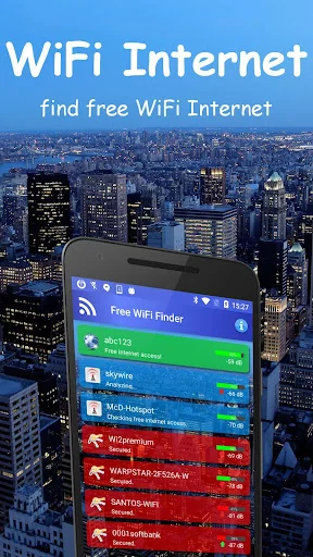 Free WiFi Internet Finder screenshot 1