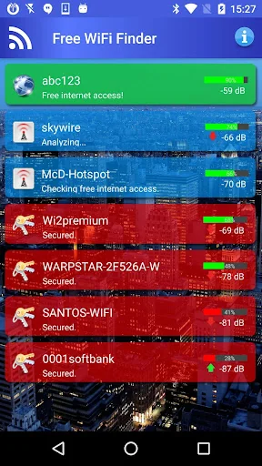 Free WiFi Internet Finder screenshot 2