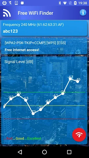 Free WiFi Internet Finder screenshot 3