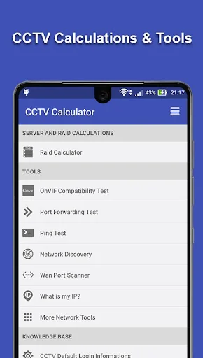 CCTV Calculator and Tools screenshot 2