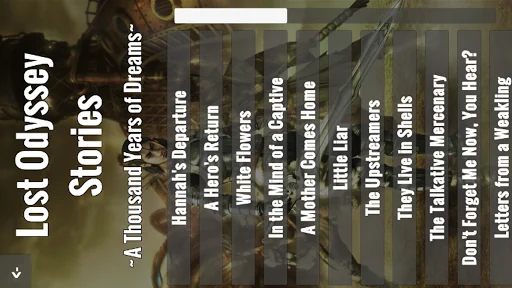 Stories From Lost Odyssey