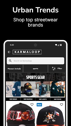 Karmaloop screenshot 2
