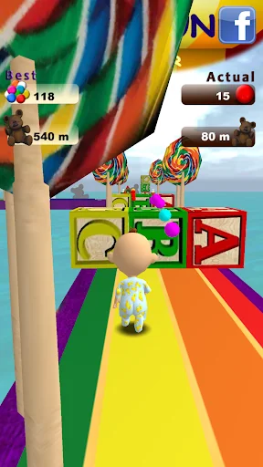 Baby Run - Jump Star screenshot 1