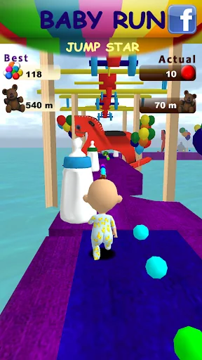 Baby Run - Jump Star screenshot 2