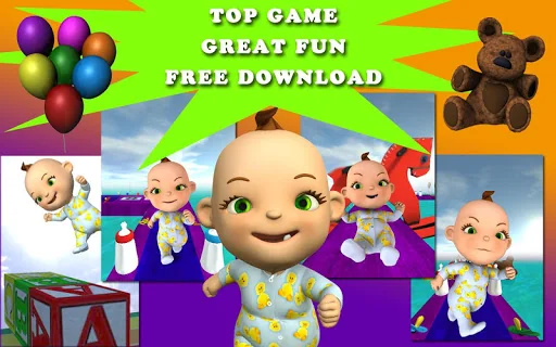 Baby Run - Jump Star screenshot 4