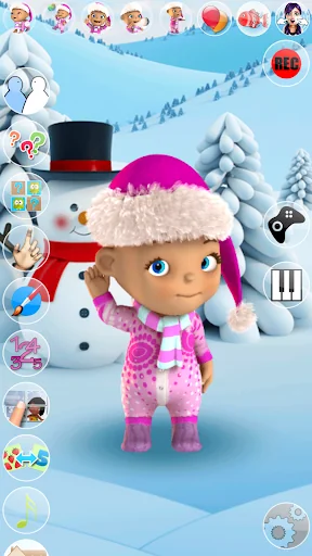 Talking Baby Babsy Winter Fun