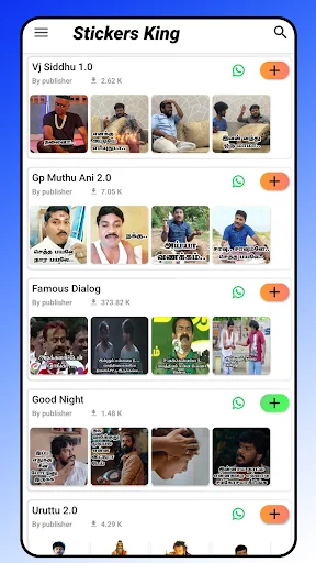 Stickers King Tamil Stickers