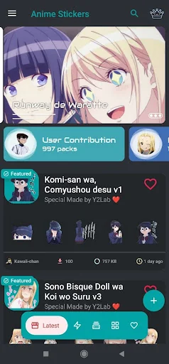 Anime Sticker For WASticker