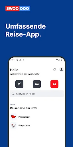 SWOODOO: Flüge, Hotels & Autos