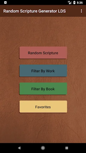 Random Scripture Generator LDS