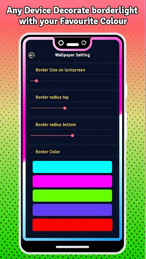 Edge Lighting Rounded Corner screenshot 4