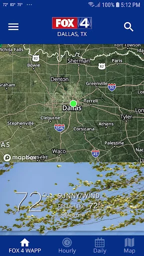 FOX 4: DFW WAPP - Weather screenshot 2