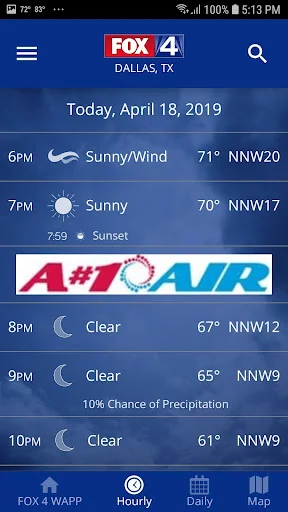 FOX 4: DFW WAPP - Weather screenshot 3