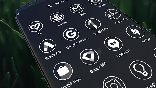 Monoic White Minimal Icon Pack