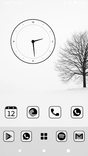 Monoic SQ Black Icon Pack