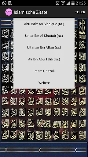 Islamische Zitate