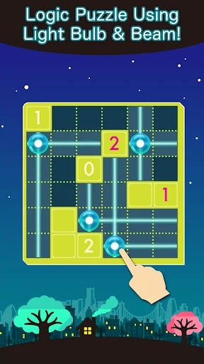 LightCross - LightUp Puzzle screenshot 1