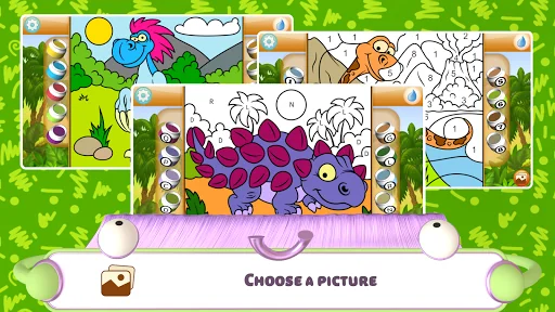 Paint by Numbers - Dinosaurs