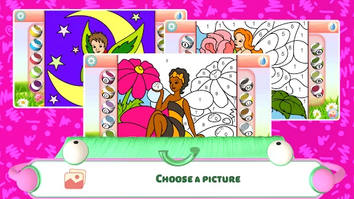 Fairies Coloring Book
