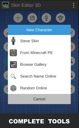 Skin Editor 3D for Minecraft screenshot 2