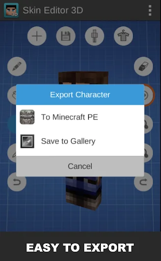 Skin Editor 3D for Minecraft screenshot 4