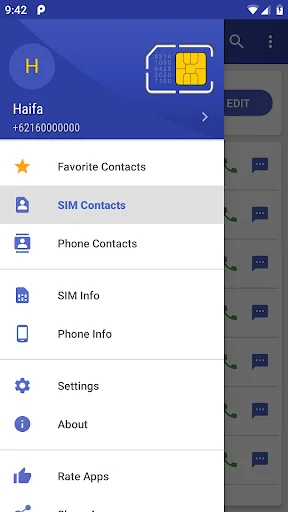 SIM PhoneBook
