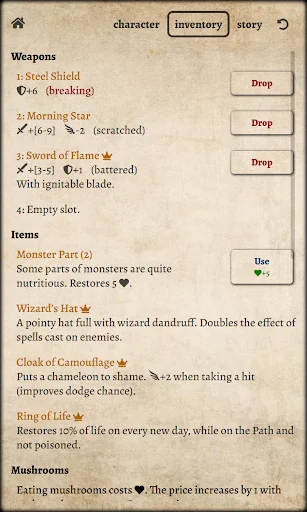 Path of Adventure: Text RPG screenshot 4