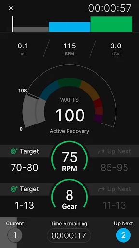 Keiser M Series screenshot 3