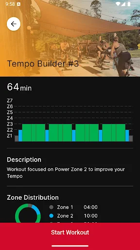 Keiser M Series screenshot 4