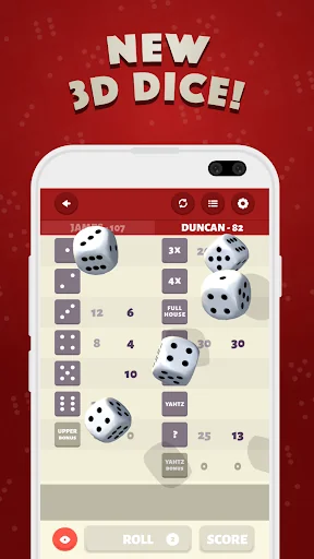 Yaht 3D - Yatzy Dice Game screenshot 1