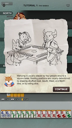 Kemono Mahjong screenshot 2