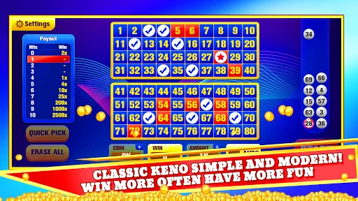 Keno Games: Live Jackpots