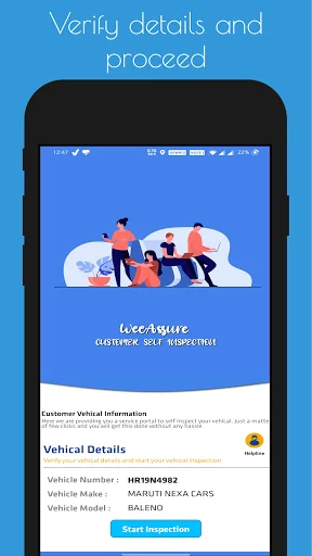 WeeAssure (Customer Self-Inspe screenshot 2