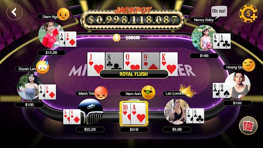 Milano Poker: Ta La & Tien Len screenshot 1
