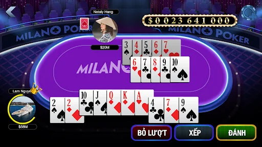 Milano Poker: Ta La & Tien Len screenshot 3