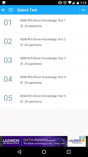 Australian Driving Tests screenshot 4