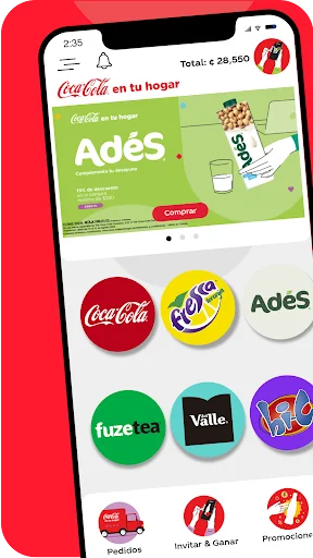 Coca-Cola en tu hogar screenshot 1