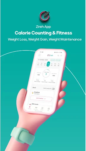 Zireh Calorie Counter screenshot 1