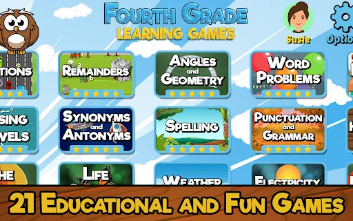 Fourth Grade Learning Games SE