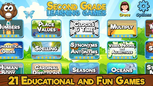 Second Grade Learning Games