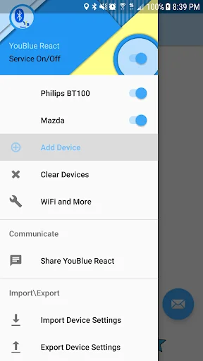 YouBlue React - Auto Bluetooth