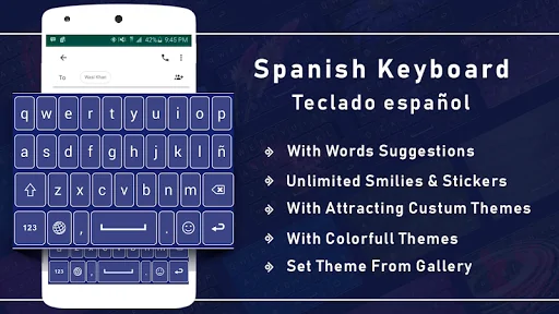 Spanish Keyboard with English
