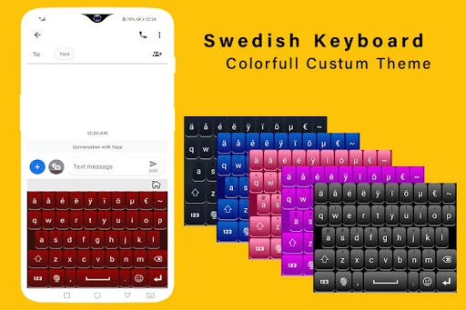 Swedish English Keyboard App