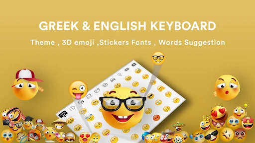 Greek English Keyboard App