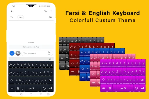 Farsi keyboard Fonts