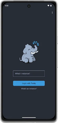 Tusky for Mastodon screenshot 1